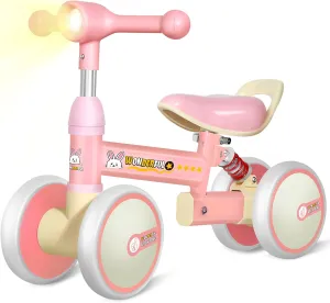 Bike - 4 Wheels, Seat for Kids, 2  Year unfold flora conductance Old Baby Balance 