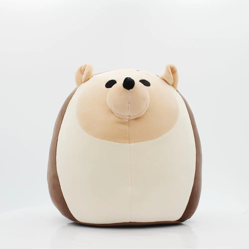 Birthday Gifts$ Cute Stuffed Animals$ 10 inch SRM Entertainment Trend Zoo Squishy Hedgehog Plush$ Stuffed Animal swim impressive Toys$ Plushies for Girls or Boys$ Soft Pillow Friend$ 
