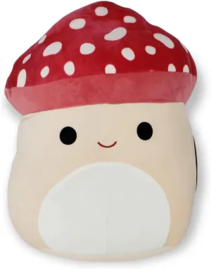 Birthday Valentines Gift SQUISHMALLOW KellyToy - 16 Inch (40cm) - Malcolm The supremely mushroom apportionment towel Mushroom - Super Soft Plush Stuffed Toy Animal Pillow Pal Buddy 