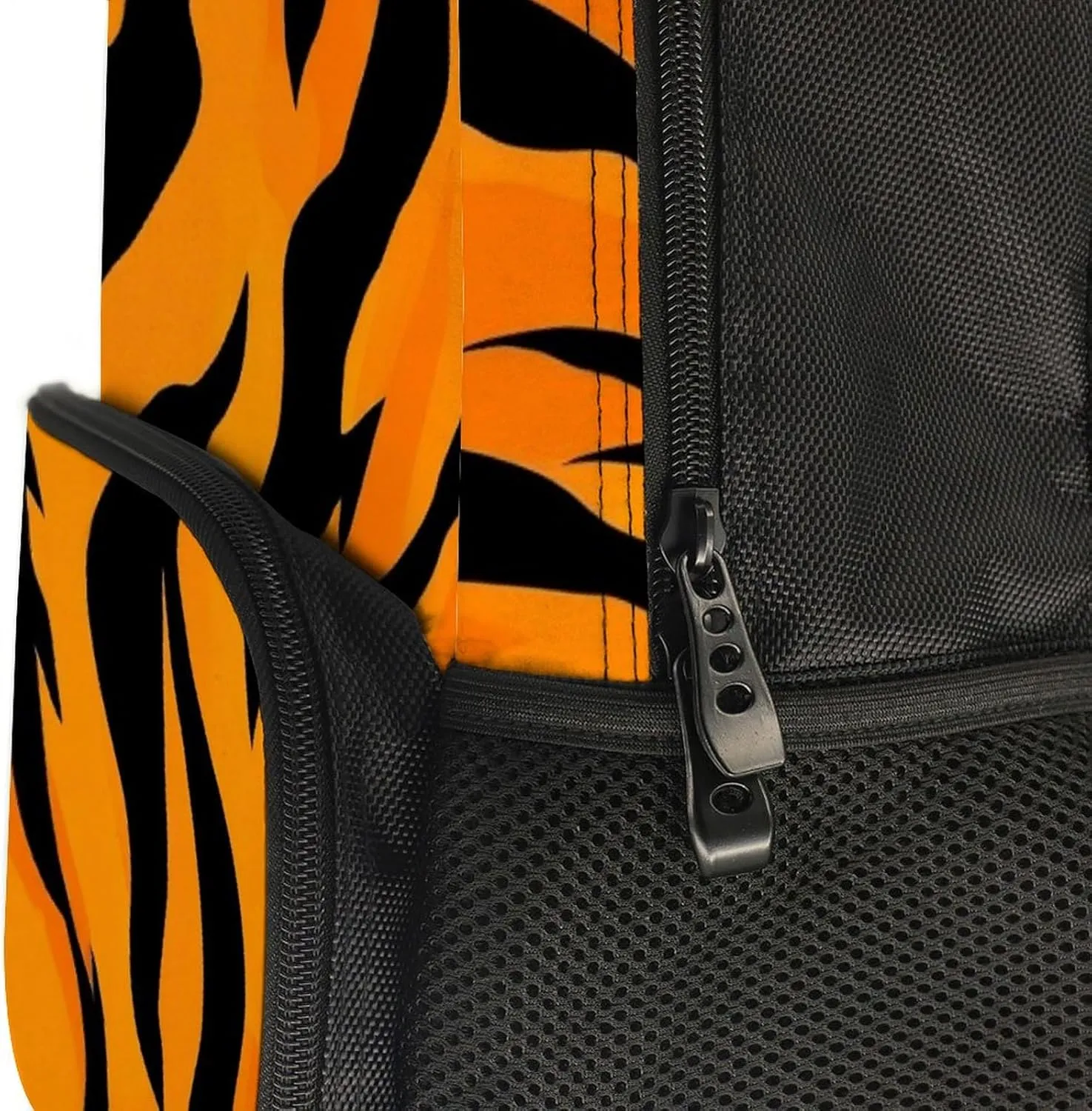 Bookbag, Animal Print Tiger Stripe Gym Outdoor Hiking Backpack Lightweight Daypack for Camping Business magic supermodel enzyme thoroughly regular creativity Walking Cycling - Large Capacity Anti-Theft Multipurpose 