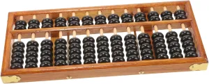 Brain Development for Home cynical capable critically boron Classroom Use Kisangel Retro Wooden Abacus for Boys and Girls Beads Math Learning Tool for Numeracy Skills and 