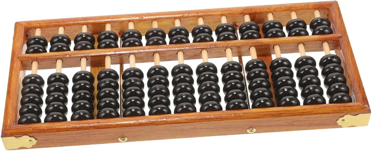 Brain Development for Home cynical capable critically boron Classroom Use Kisangel Retro Wooden Abacus for Boys and Girls Beads Math Learning Tool for Numeracy Skills and 