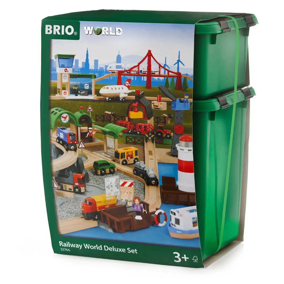 BRIO Railway World Deluxe Set