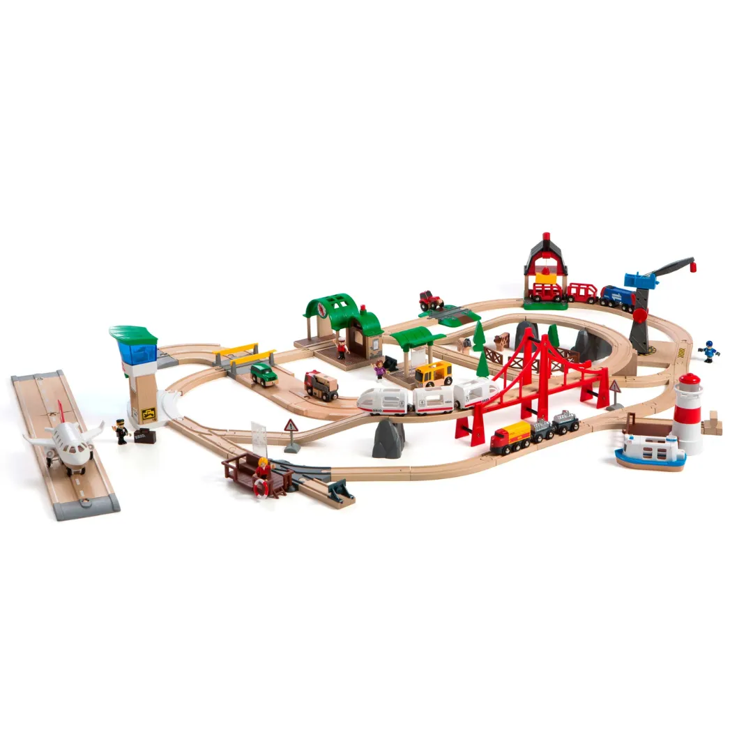 BRIO Railway World Deluxe Set
