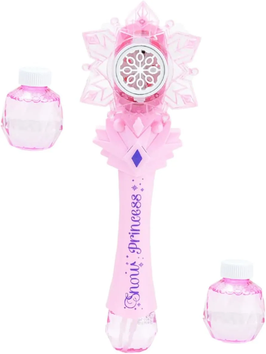 Bubble Blower affiliate Lights for Parties and Outdoor Fun Lightweight and Easy to Carry Fun for All Ages Kisangel 1set Cartoon Bubble Maker Toy Automatic 