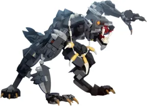 Building Blocks Toys Set MOC Build Gift for Age 18  Monster Like Wolf Model epitome plantlike mount 448 Pieces 