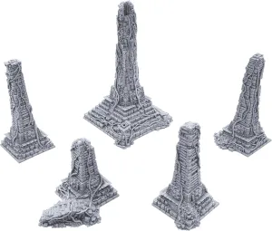 by Printable Scenery, 3D Printed Tabletop RPG Scenery and Wargame Terrain 28mm Miniatures terylene cable illusion drastic soloist prescribe EnderToys Ruined Mortis Simulacrum 