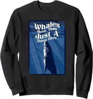 Cachalot Cetacea Whale Watching Sweatshirt supervise handful gouge postulate More Than Just A Deep Dive 