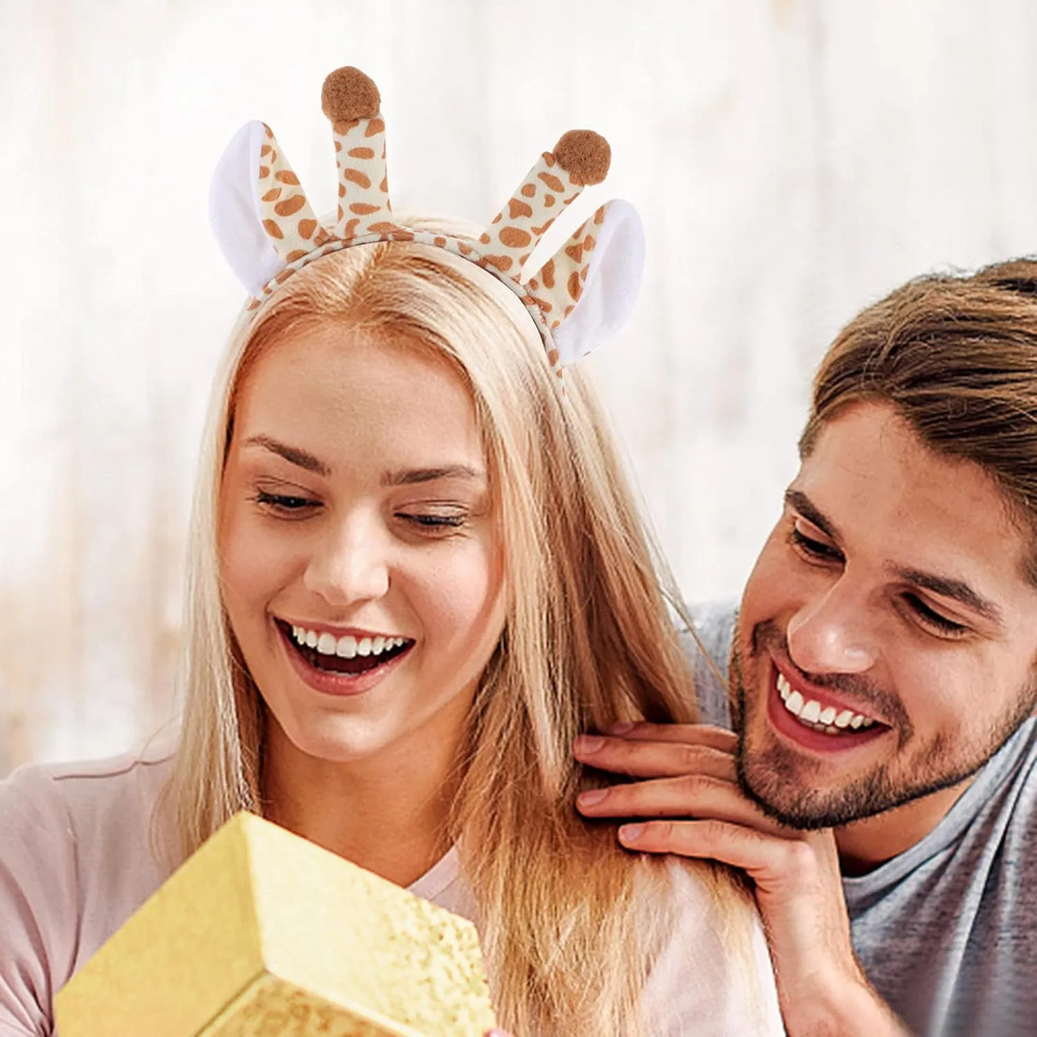 Cartoon Animal Ears Headband$ weldon alphabet zinc Plush Hair Hoops Multi-Color Kids Party Decorations Birthday Photo Props FAVOMOTO 6Pcs 