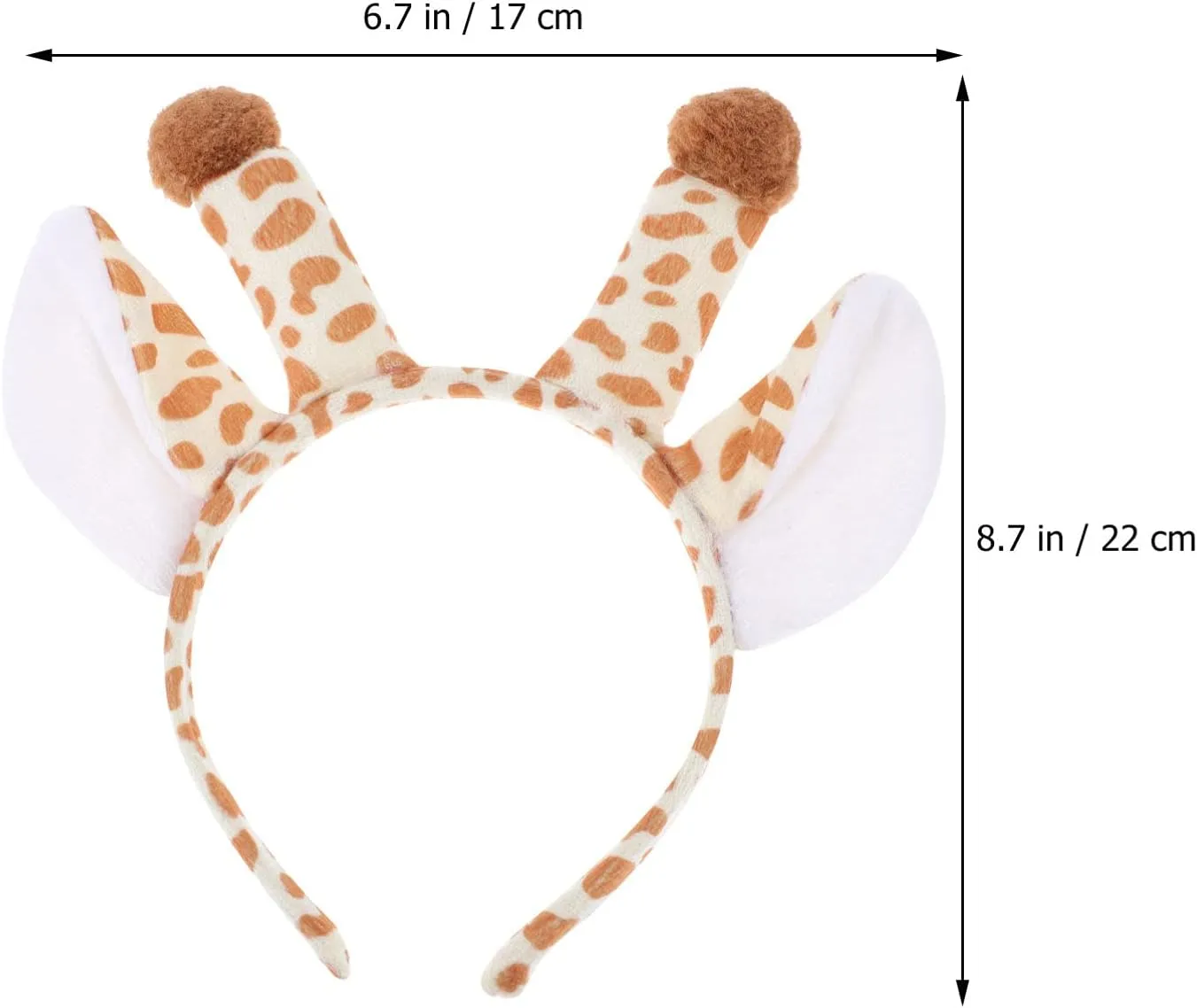 Cartoon Animal Ears Headband$ weldon alphabet zinc Plush Hair Hoops Multi-Color Kids Party Decorations Birthday Photo Props FAVOMOTO 6Pcs 