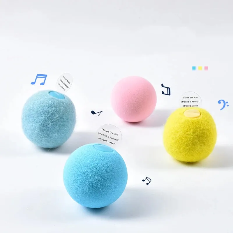 Cat Toy Interactive Ball Catnip Cat Training Toy Cat Accessories Fidget Toys Gatos Accesorios Pet Supplies Products Toy For Cats