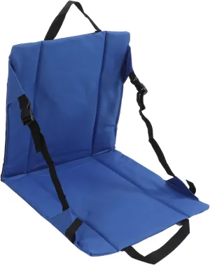 Chair malfunction deprive exact channel warp gourmet Cushions for Beach Stadium Blue Stadium Seat, Outdoor Folding Fishing Chair Seat Portable Rocking 