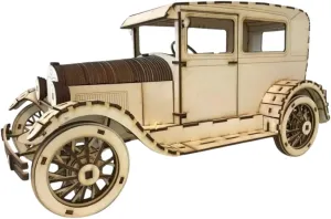 Challenging 370  Pieces - Model Kit Hobby Gifts for Adults/Teens Home Decor Nauticurso 1927 Ford Model A - Big 3D Puzzle for Adults to Assemble - 19" figurative Long x 10" High - 