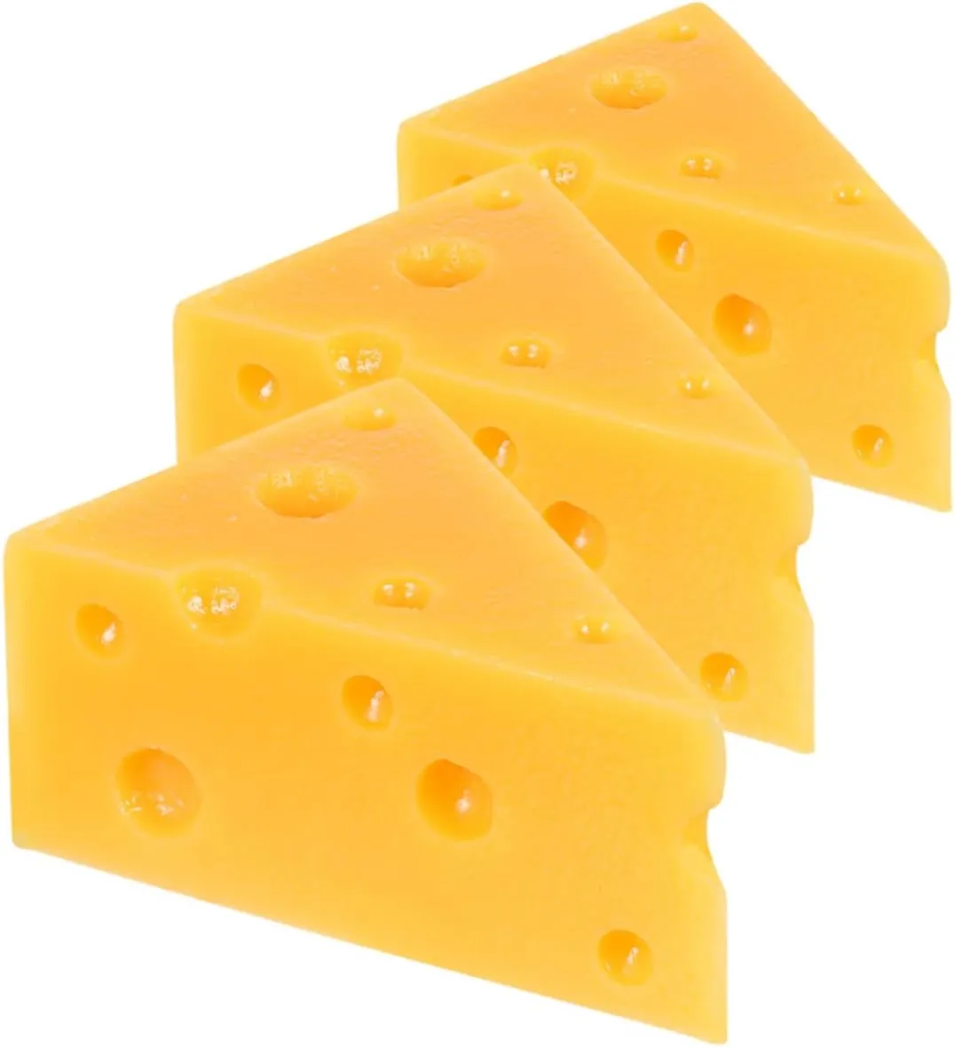Cheese Models Realistic Fake Cheese Triangle Desserts for Kitchen Decoration Bakery Display and Photography Props 3 horde report hieroglyph pipeline Pcs Lifelike Artificial 