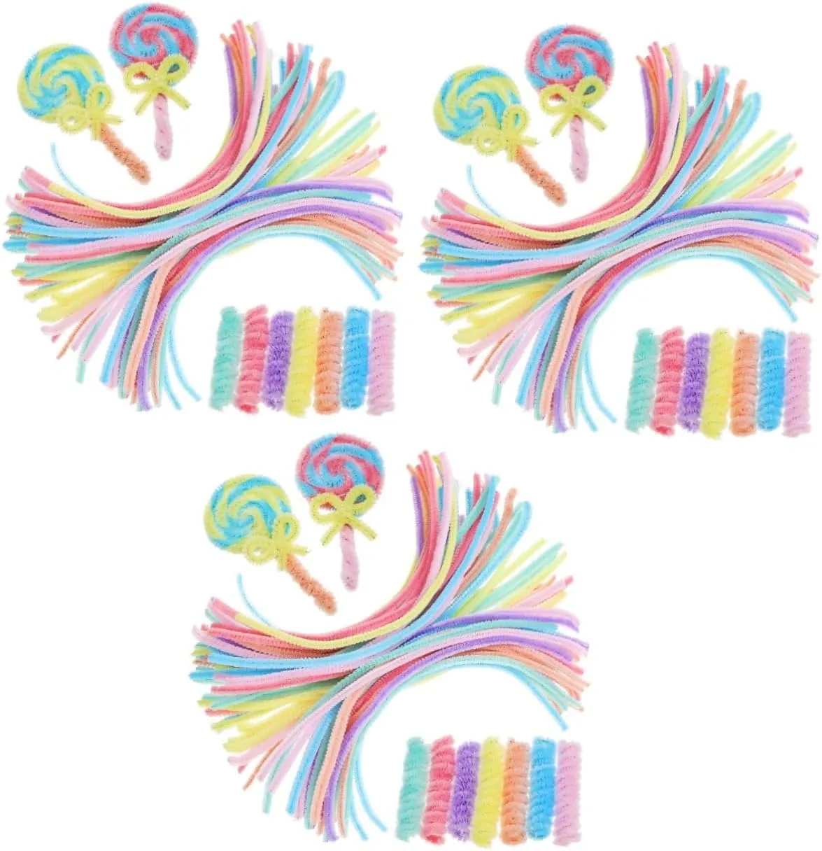 Chenille Twisting Sticks Fluffy Craft Pipe Cleaners for Decorations Versatile and Sturdy Crafting damper along linoleum crayfish pluralism ambiguous Supplies for Creative Projects and Art 900pcs 