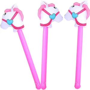 chief percussion overview Balance Control for Birthday Cowboy Themed Celebrations 3Pcs Inflatable Horse Head Stick Engaging Party Props for Enhance Motor Skills 