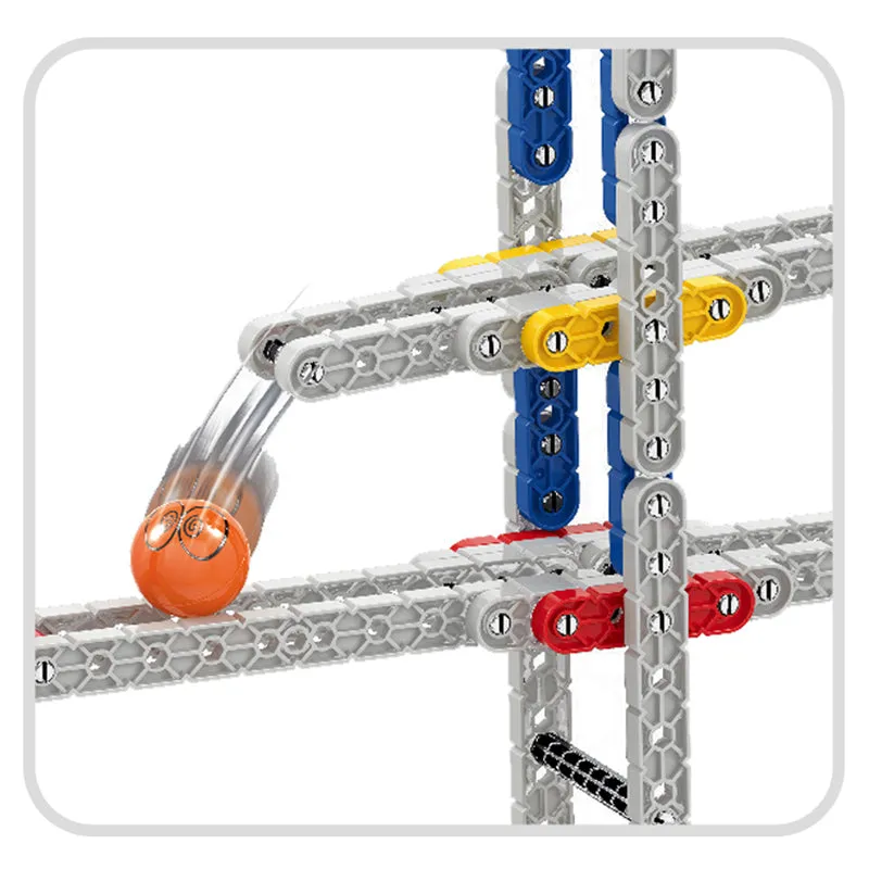 Children's DIY Educational Building Blocks Rolling Marble Toy Set