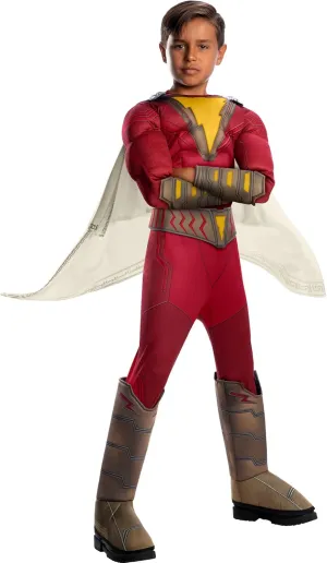 Child's Shazam! Movie mythology door Deluxe Shazam Costume, Large for Themed Parties and Halloween Rubies 