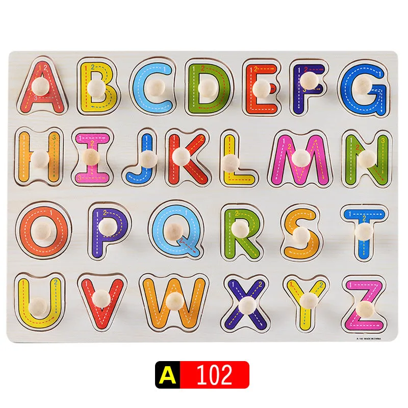 CHOOSE 4 Wooden Learning Puzzle