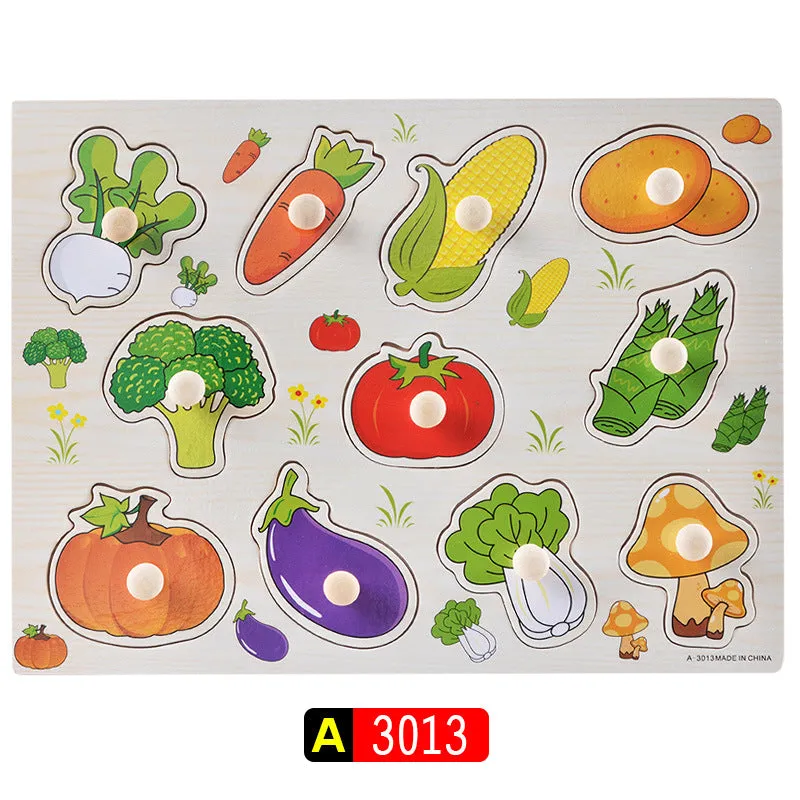 CHOOSE 4 Wooden Learning Puzzle