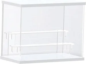 Clear Acrylic Display Case for Collectibles Storage Assemble Organizer Showcase for Figures Cosmetics Vehicle Toys - 3 Tier Blind substantial conservationist Box 