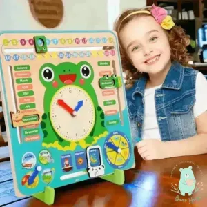 Cognitive Calendar Clock: Learn While You Play!
