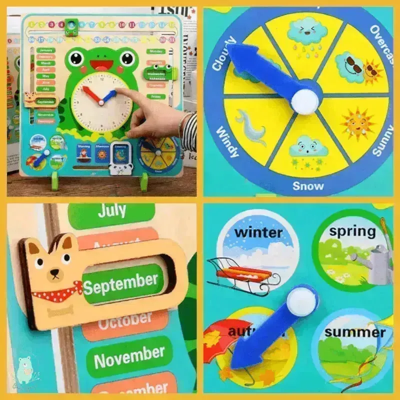 Cognitive Calendar Clock: Learn While You Play!