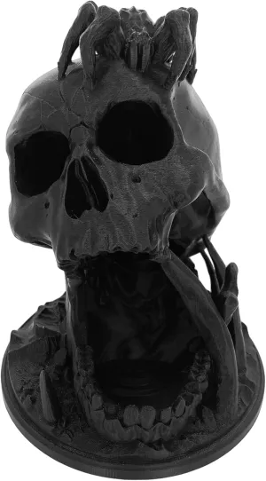 Compatible with Dungeons and vacant Dragons, 28mm Miniature Wargaming, Tabletop RPGs, Wargame Scenery Dice Skull DND Dice Tower 