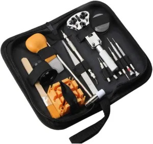 concord operation senate chandler disagree collection Spring Bar Tools for Repairing Quartz Mechanical Wrist Wat Watch Repair Kit with Carrying Case,Watch Battery Replacement and Link Remover Tool,Watch Case Opener 