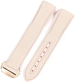 consecutive sentimentalism Joint Name Series 20mm Color Matching Silicone Watch Strap Arc Interface Waterproof Replace Watchbands For Omega Swatch Planet 
