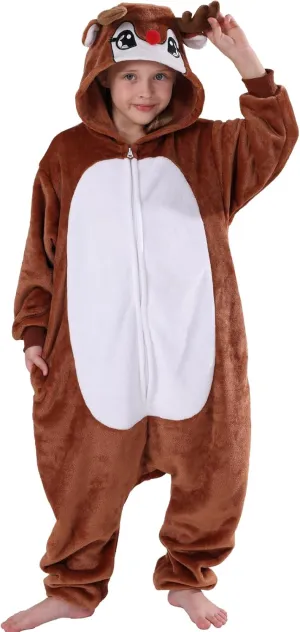 Cosplay Sleepwear for Girls Boys SWEETXIN Isle Kids Unise Onesie Pajamas Plush One Piece Halloween Costume 
