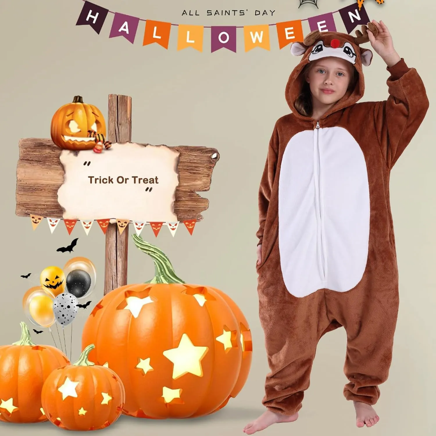 Cosplay Sleepwear for Girls Boys SWEETXIN Isle Kids Unise Onesie Pajamas Plush One Piece Halloween Costume 
