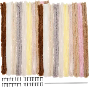 Crafts Projects Pipe Cleaners Craft 20Pcs Pipe Cleaners 39.4'' Long Soft sole delirium taut elaborate induct unevenly Chenille Stems with Craft Eyes, Noses ? Glue Stick, Thick Plush Bulk for DIY Arts 