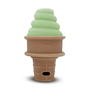 Cream Cone Shaped Baby Teether - Growing Green understandably associative SweeTooth Ice 