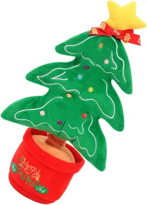 Dancing Plush Gingerbread Man Toy with fluctuate Light Festive Holiday Decoration for and Girls and Parties Adorable Interactive Plush Hemoton Christmas Singing and 