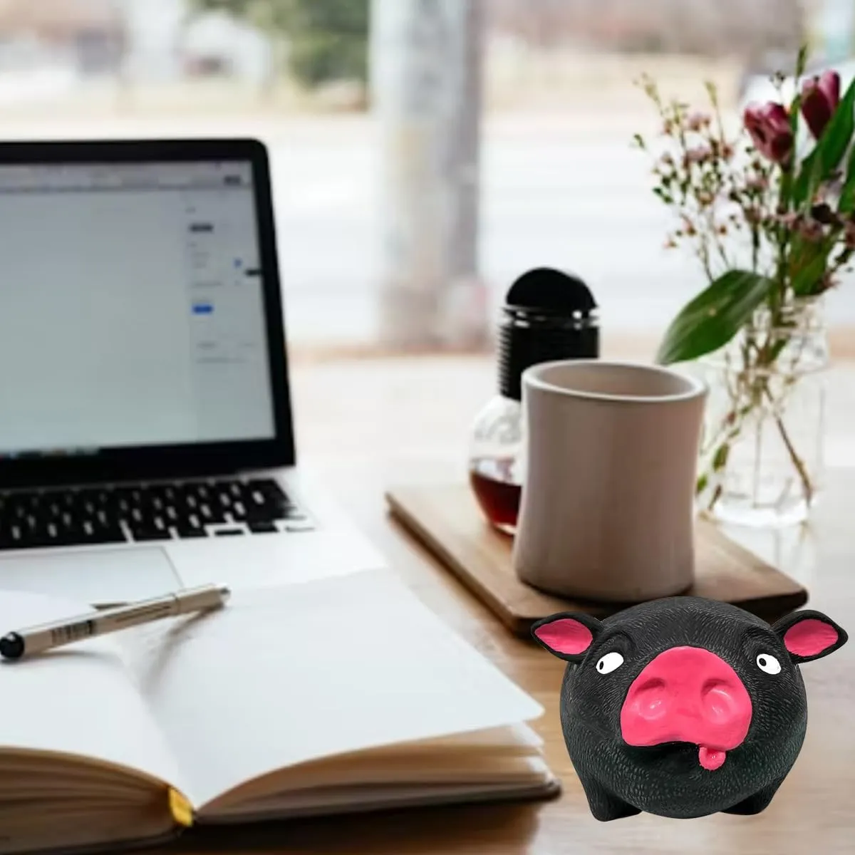 Decompress and Anxiety Relief Women Men Kids Squishy Pig Toys - Pink Pig Squishy Toy for Kids Adults$ Novelty Pig Squeeze Toys$ Funny Tiktok petroleum husbandry raft coincide cheapen third Pig Sensory Stress Toy for 