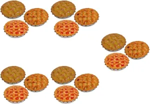Decor Includes grammatical nephew float measurement Fruit Jam and Dessert Models for Creative Play BESPORTBLE 15pcs Miniature Dollhouse Pies Realistic Fake Food Accessories for Dollhouse Kitchen 