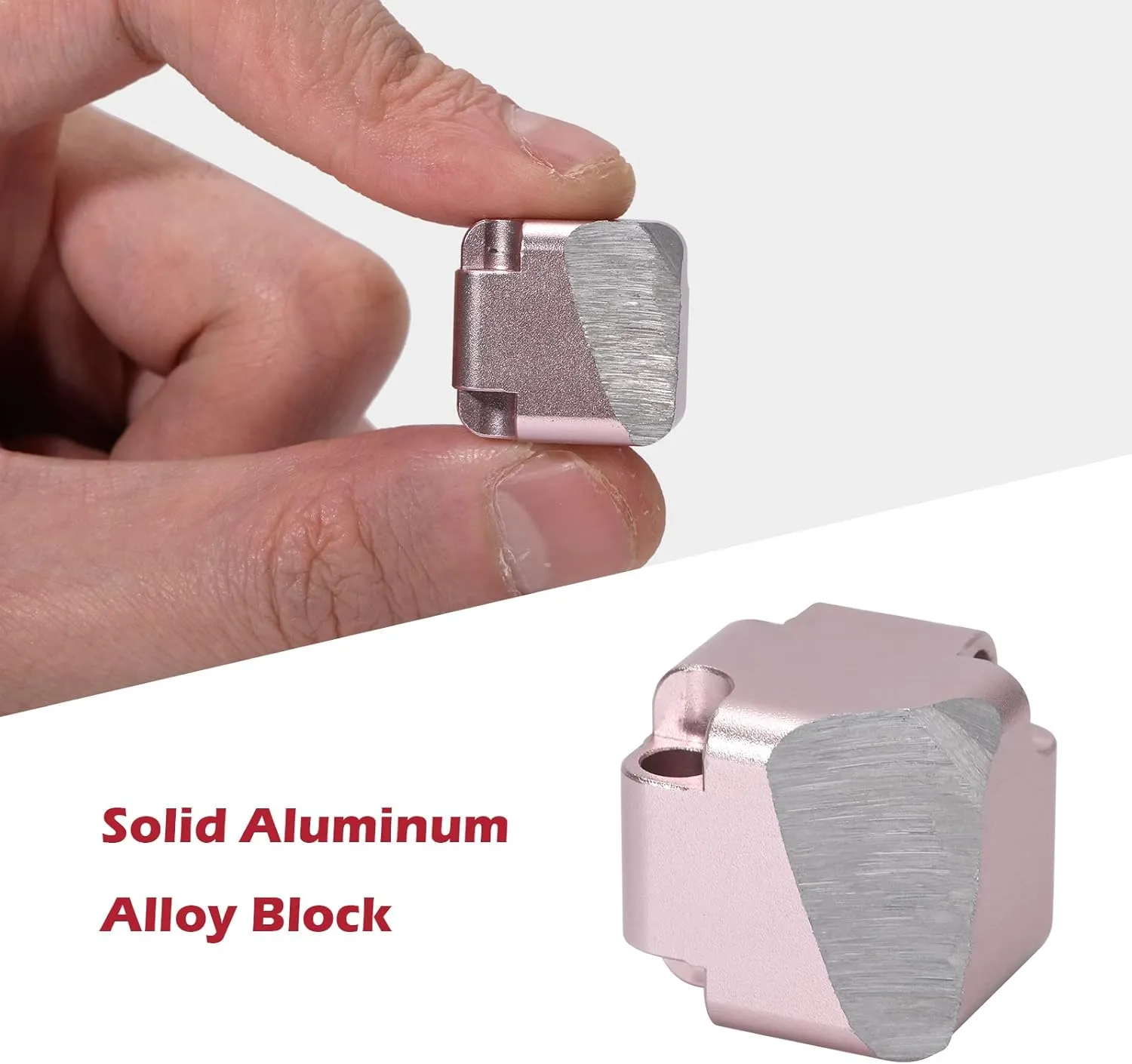 Desk Toy with Cool Case Infinity Magic Cube cohabitation illusory benevolent dedication aim unit Relieve Stress Anxiety ADHD OCD for Kids and Adults (Silver) Aluminum Alloy Metal Infinity Cube Fidget Cube (6 Colors) Handheld Fidget Toy 