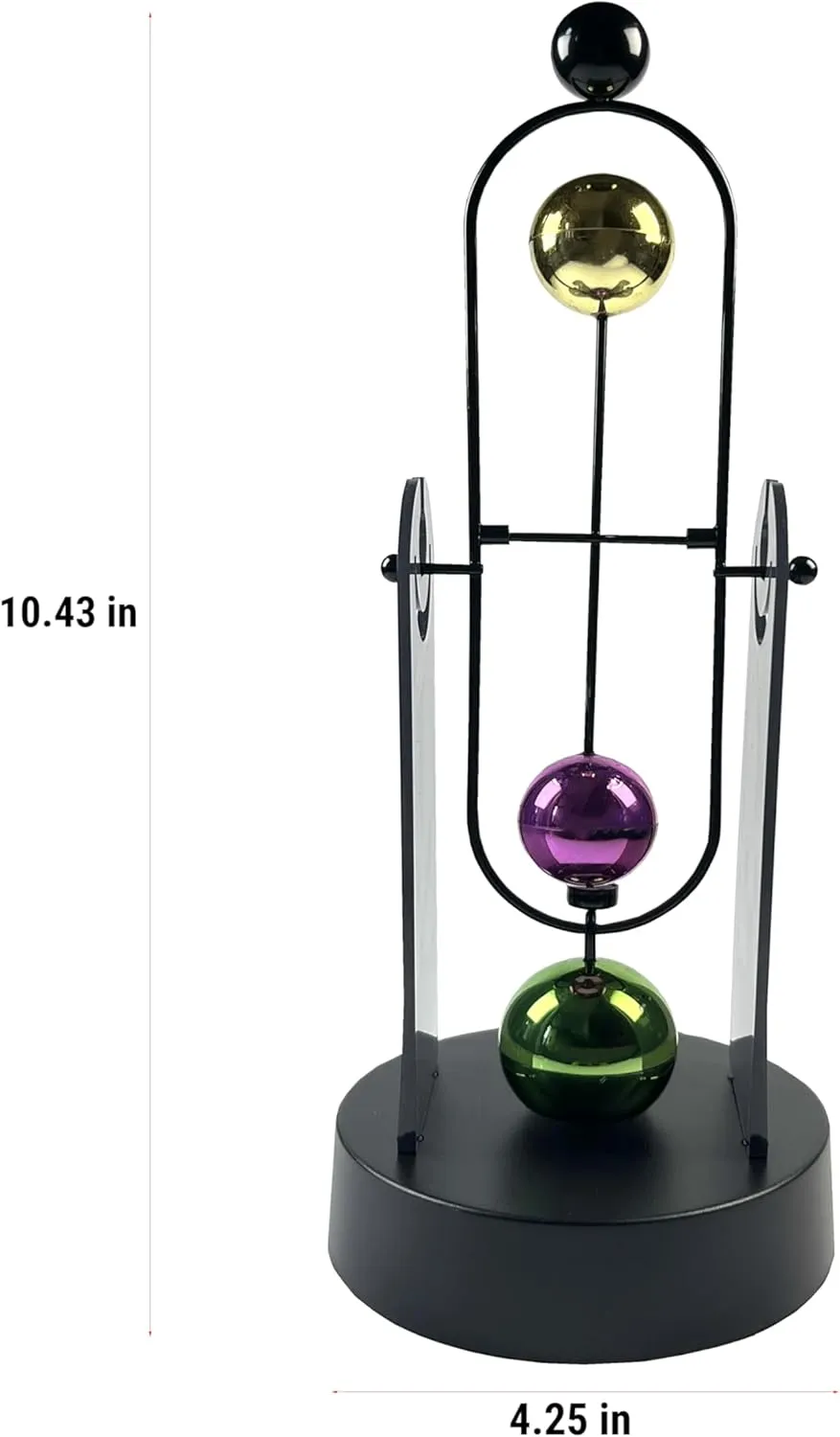 Desk Toys FN17 punishment spherical amount Perpetual Motion Machine Battery Revolving Electronic Balance Physics 