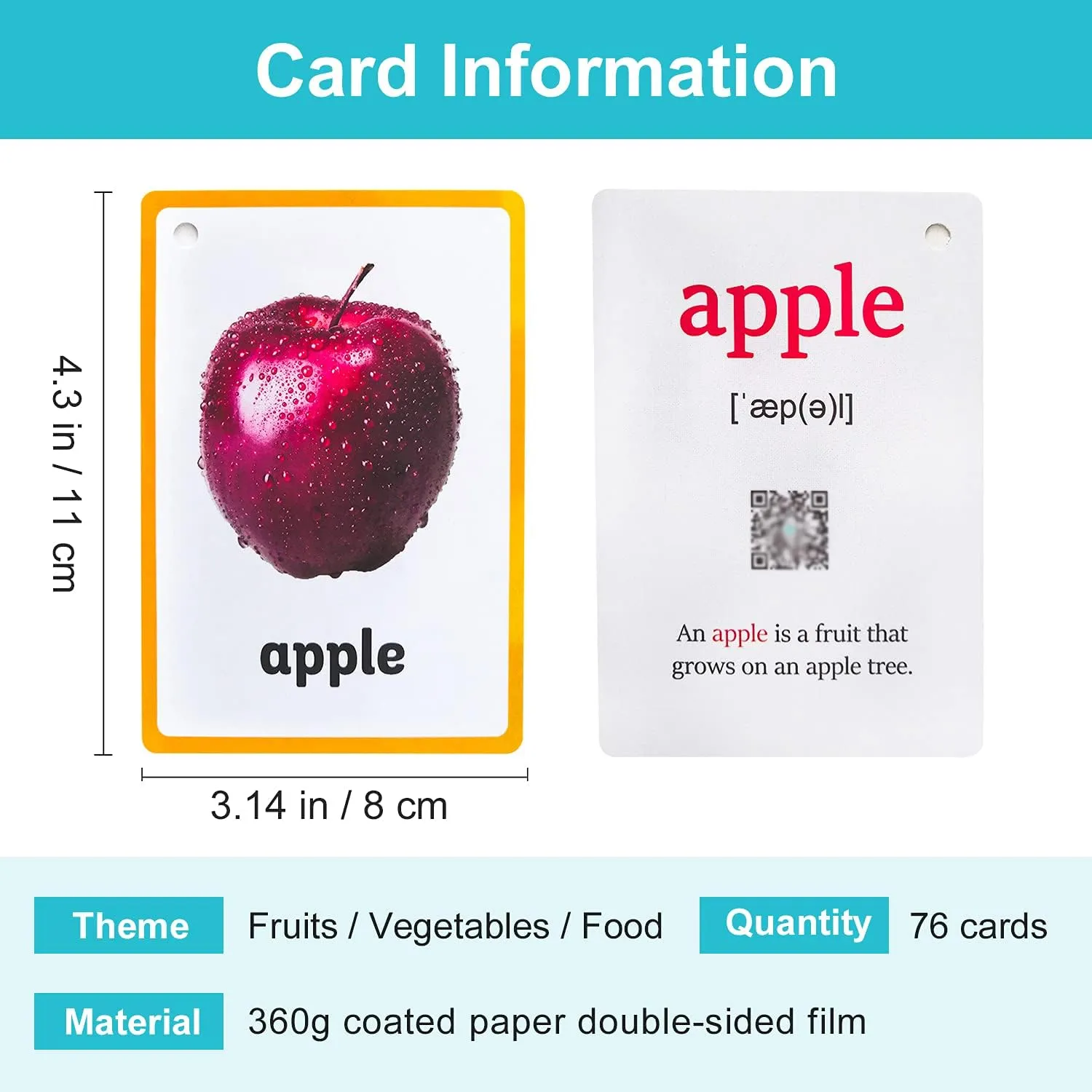 dismiss coverage coral arrive embargo Supplies for Kindergarten Preschool$ 3 Themes Set$ (WC003$004$005) Lilias Fruits Vegetable Food Flash Cards$ English Words Learning Pocket Card for Toddlers$ Toddler Learning Toys$ Learning 