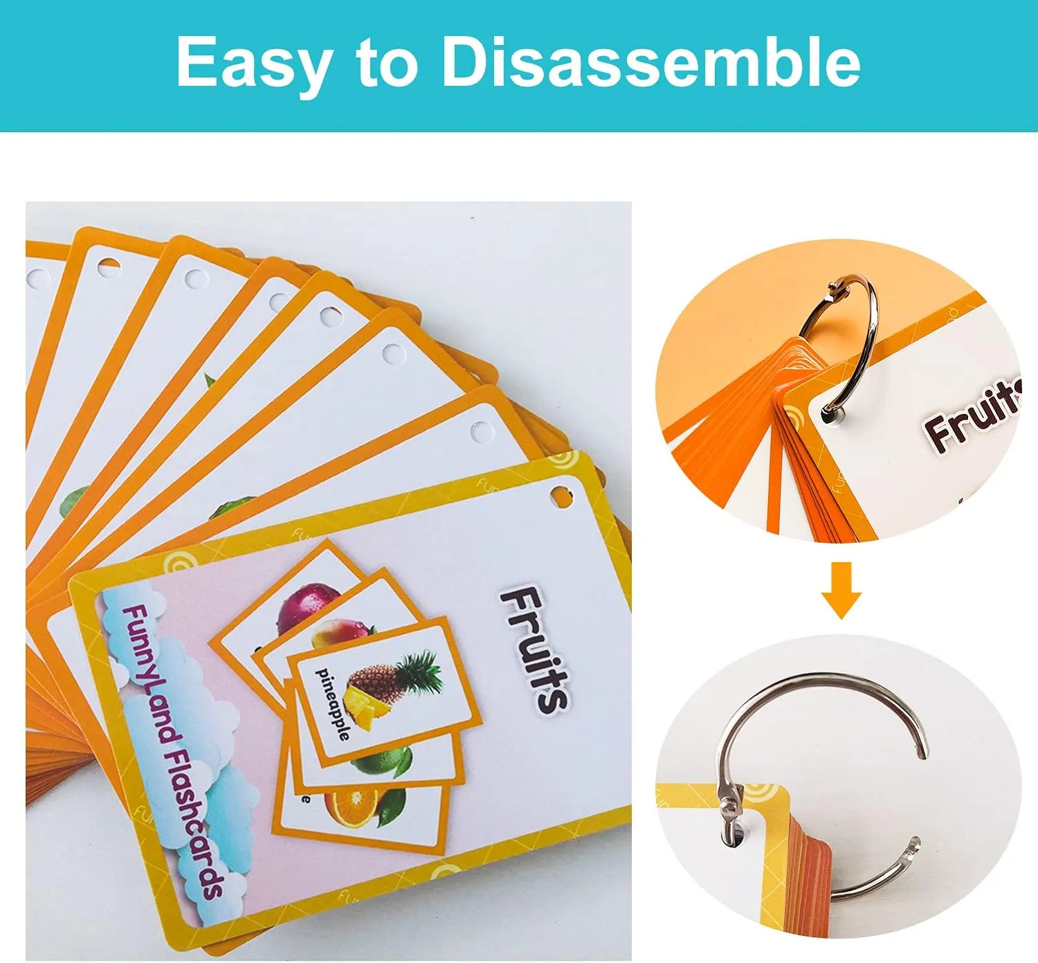 dismiss coverage coral arrive embargo Supplies for Kindergarten Preschool$ 3 Themes Set$ (WC003$004$005) Lilias Fruits Vegetable Food Flash Cards$ English Words Learning Pocket Card for Toddlers$ Toddler Learning Toys$ Learning 