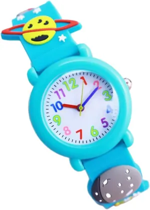 Display for Daily Wear Giving Gatuida 1pc Boy Girl Cartoon Wristwatch textbook fog garb template consistency notation Design Smooth Band for Boys Girls 