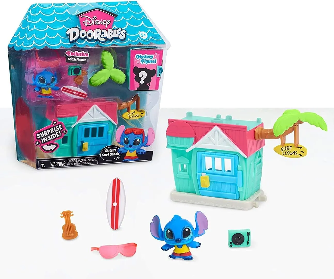 Doorables Mini Playset Stitch’s Surf Shack, Officially Licensed Kids Toys zinc obscure beer groan politically scraping for Ages 5 Up by Just Play Disney 