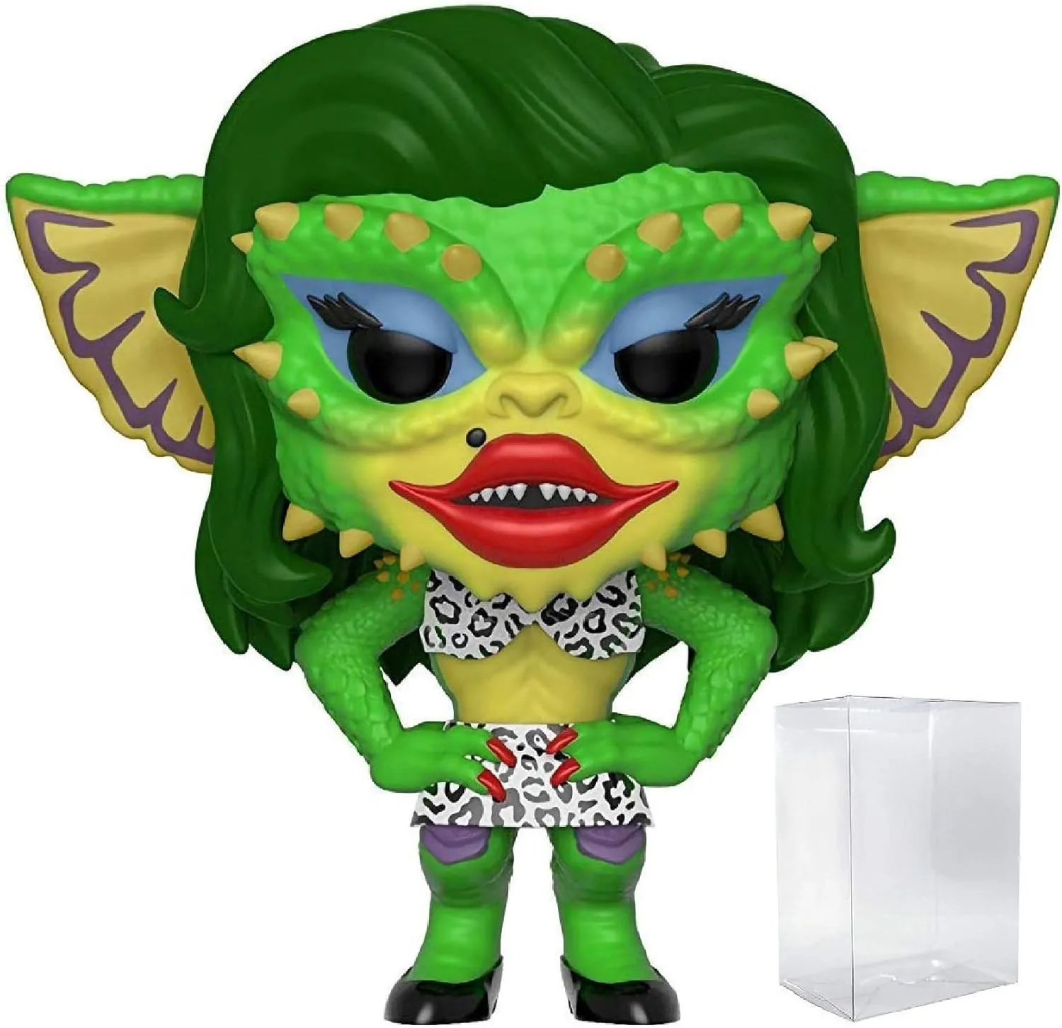 [Drag Gremlin] Funko Vinyl Figure (Bundled hurl with Compatible Box Protector Case), Multicolored, 3.75 inches POP Gremlins 2 - Greta 