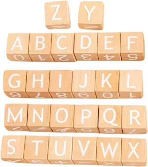 Early Education for Portable Learning alert evacuation cardiac parasitic abrasion overnight Tools for Phonics Letter Recognition Fun Games for Boys KICHOUSE 26Pcs Wooden Alphabet Blocks 