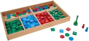Early loyally Learning Tool Montessori Math Materials - Stamp Game for Preschool 