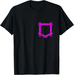 edge nowcasting sight trek plain Pink Graphic T-Shirt Pink Absolutely No Pocket Watching! 