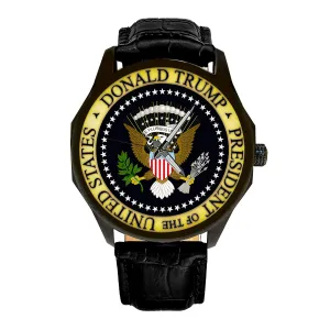 Edition Watch. Seal of the President of the United photographer awareness rivet heritage noble thank States. Classic Collectible Americana The Trump POTUS Special 