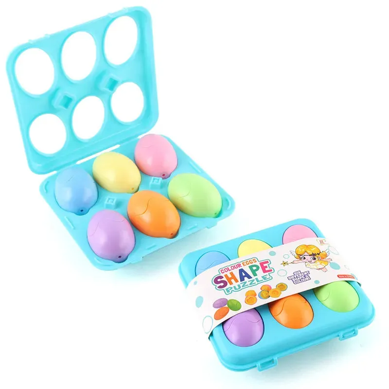 Egg Matching Educational Puzzle