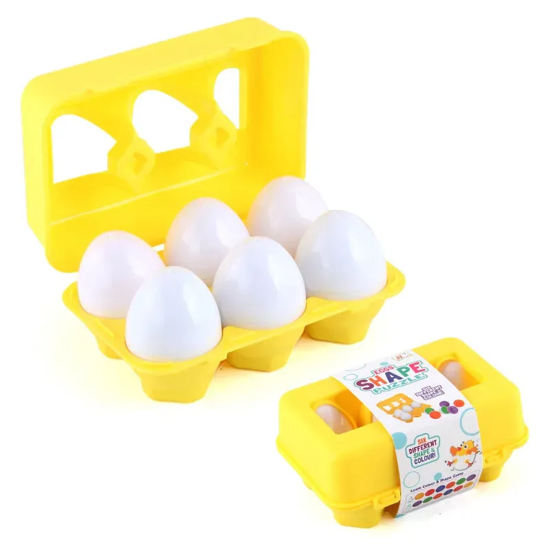 Egg Matching Educational Puzzle